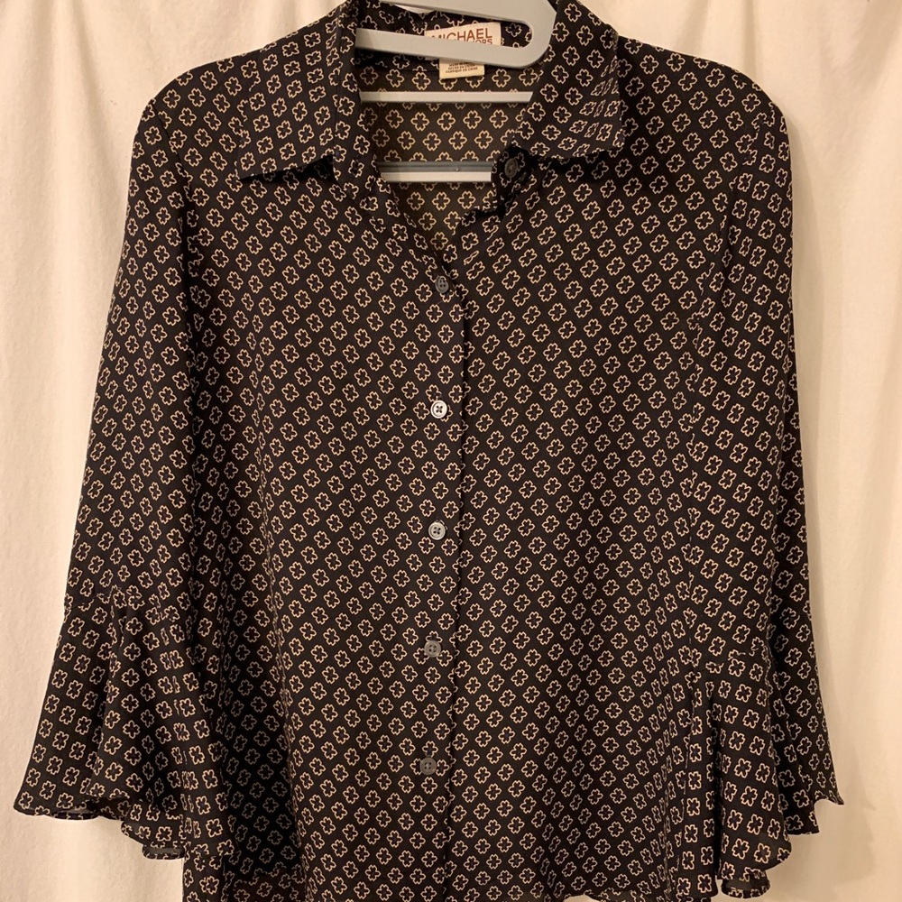 Michael Kors Pattern Blouse